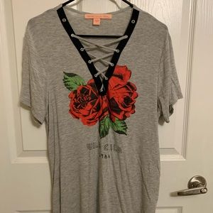 Wild child tee size large